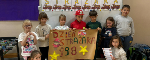 Dzień Strażaka w świetlicy szkolnej