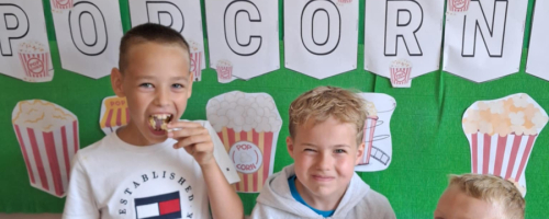 Dzień popcornu w świetlicy szkolnej