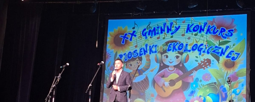XX Gminny Konkurs Piosenki Ekologicznej