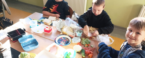 Śniadanie w klasie 2e