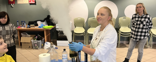 Warsztaty BIO-ART z klasą IId