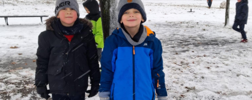 Śnieżna Przygoda Uczniów 7A i Świetliczaków