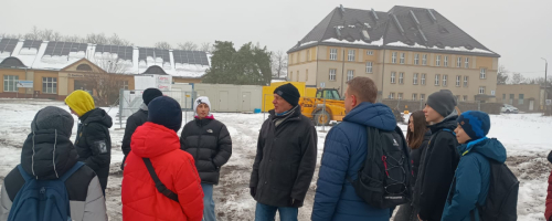 Piesza wycieczka Szkolnego Koła Historyczno-Turystycznego