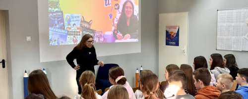 Spotkanie z pisarką Katarzyną Ryrych