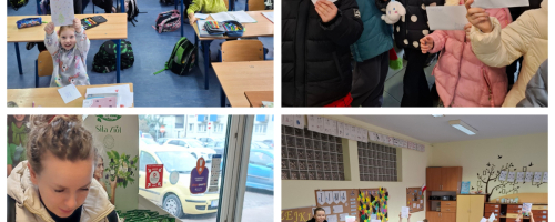 Kartki bożonarodzeniowe klasy 2a