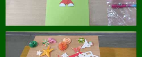 "Podróż do krainy origami - świąteczne motywy"