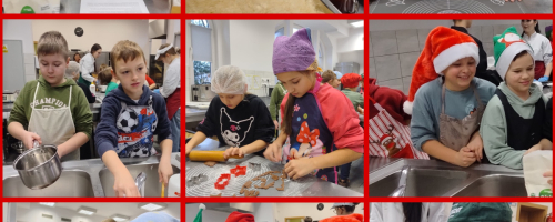 IIIb na lekcji cukiernictwa