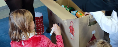 Akcja charytatywna klasy 2a