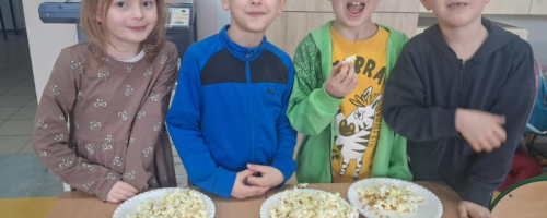 Dzień Popcornu w świetlicy Szkolnej