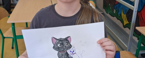 Dzień kota w świetlicy szkolnej 