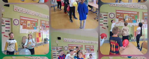 Przygoda z nauką trwa! Klasa 2e eksperymentuje z balonami