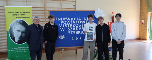 Powiatowe mistrzostwa w szachach szybkich uczniów szkół podstawowych w Pakosławiu 2026
